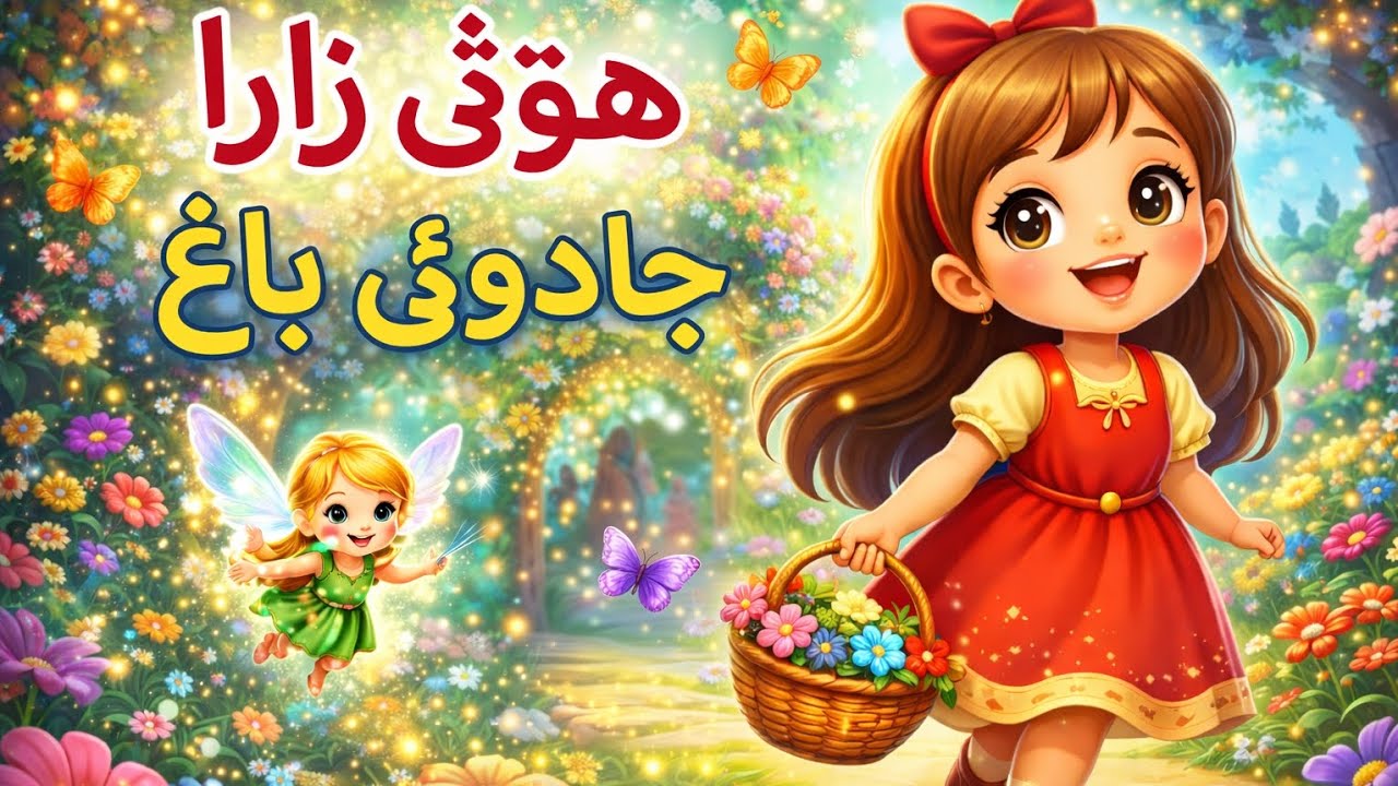 چھوٹی زارا نے مہربانی اور ہمت سے جادوئی باغ کو روشن کر دیا! ✨#kidsmotivation #cartoon #viral 