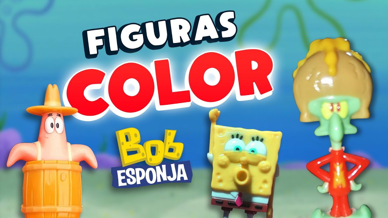 Nuevas FIGURAS COLOR de Bob Esponja y podría ser la promo más EPICA en la historia de Vualá!!
