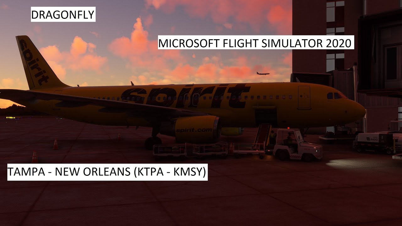 TAMPA TILL NEW ORLEANS - Microsoft Flight Simulator 2020 - Fenix Airbus A320 (KTPA - KMSY)