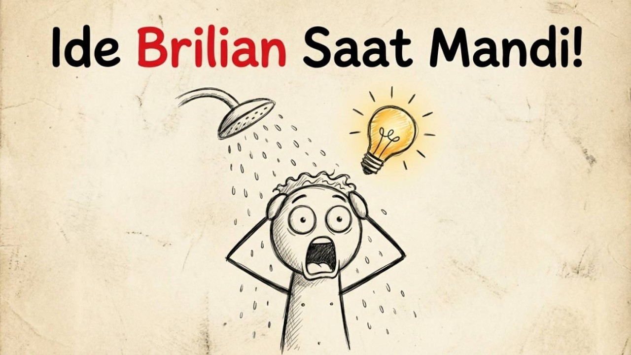 5 ALASAN KENAPA IDE TERBAIK MUNCUL SAAT DI KAMAR MANDI | SHOWER EFFECT