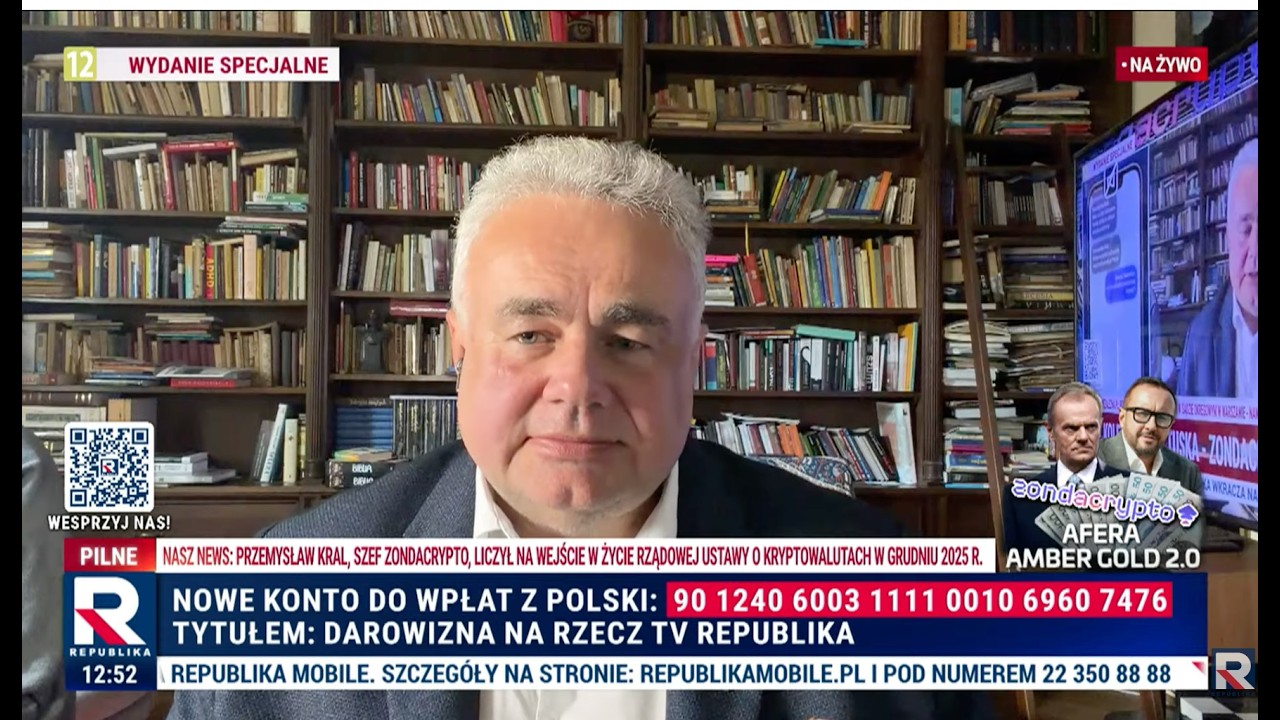 Odsłaniamy prawde o ustawie Tuska i Zondacrypto! Sakiewicz ujawnia SMS-y i kulisy afery! Klarenbach