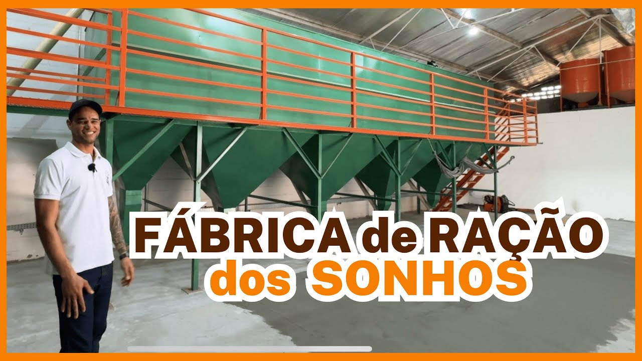 FÁBRICA de RAÇÃO dos SONHOS: para preparar a melhor ração às galinhas poedeiras