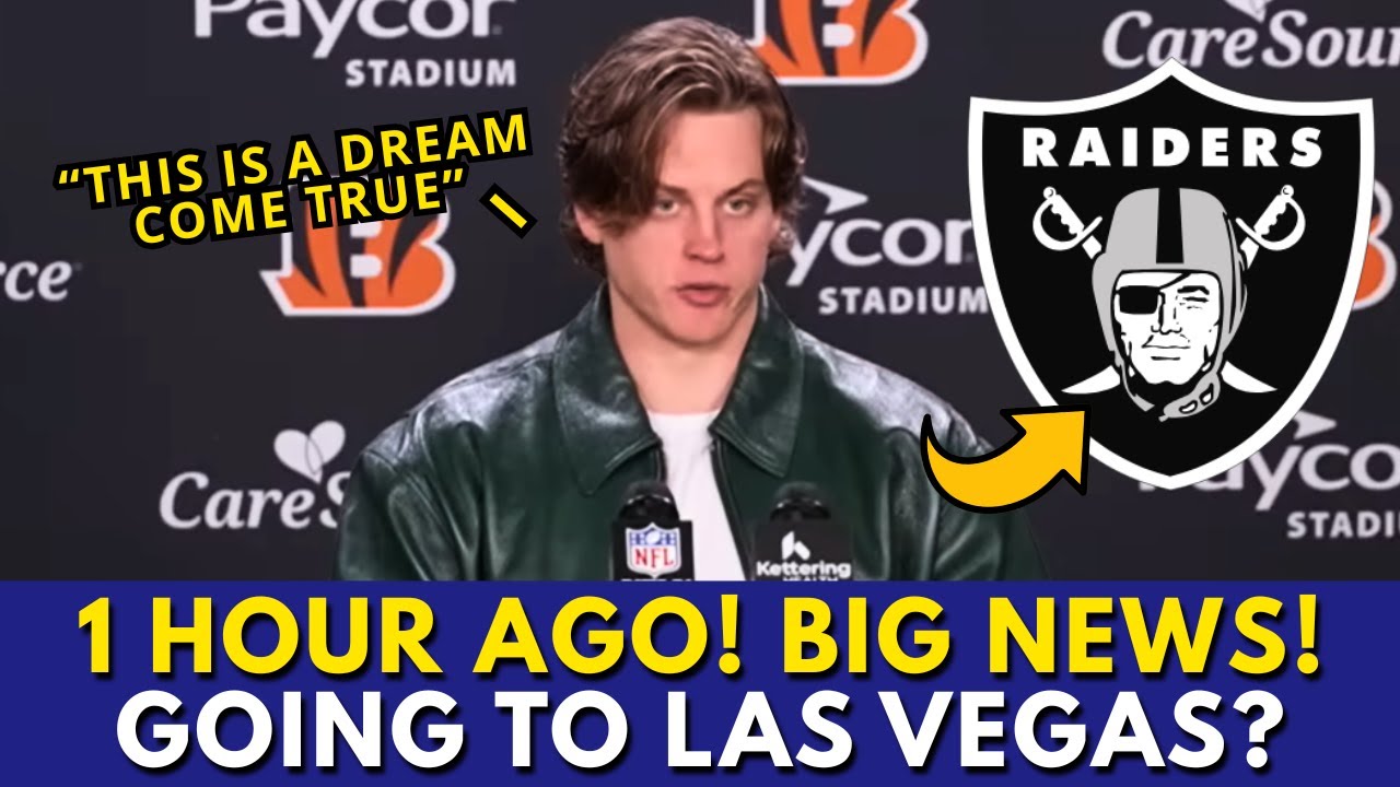 MASSIVE TRADE! RAIDERS TRADING 3 PLAYERS FOR JOE BURROW! WHAT DOES IT MEAN? RAIDERS NEWS