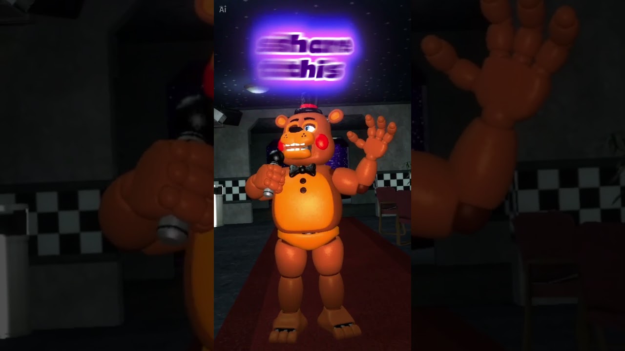 Какая версия Фредди НА САМОМ ДЕЛЕ лучшая? 🐻🔥 #fnaf #fivenightsatfreddys #shorts