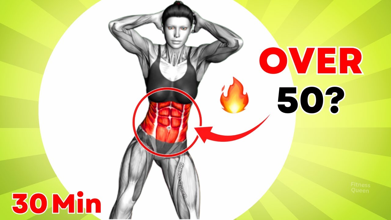 Over 50? Quick Weight Loss 100%➜ Get a FLAT BELLY in 2 Weeks- Do this This Powerful STANDING Workout