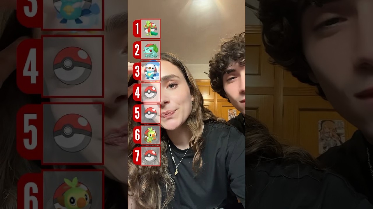 Puntuando starters POK&Eacute;MON con ​⁠@axel_hollow #pokemon #tierlist ✨👁️👁️