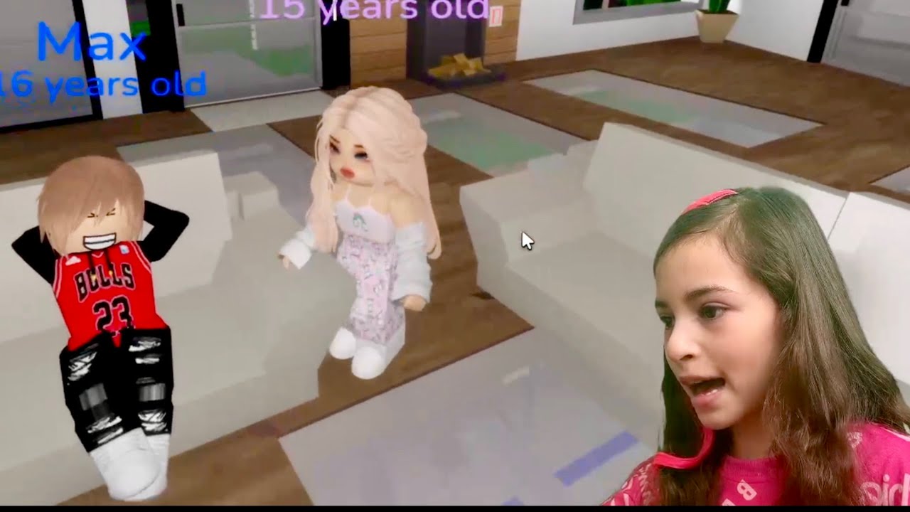 Playing Brookhaven 🏡RP in Roblox - My  Annoying Brother