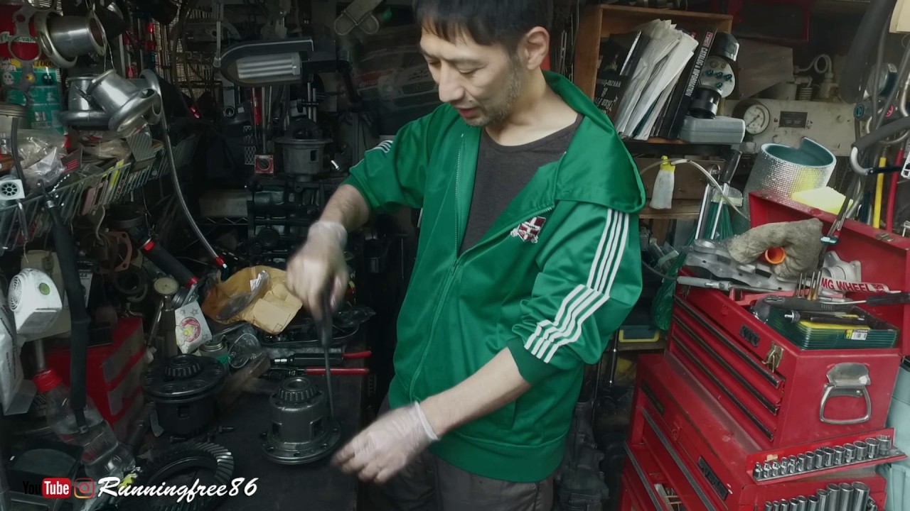 How to open TRD LSD for AE86 corolla