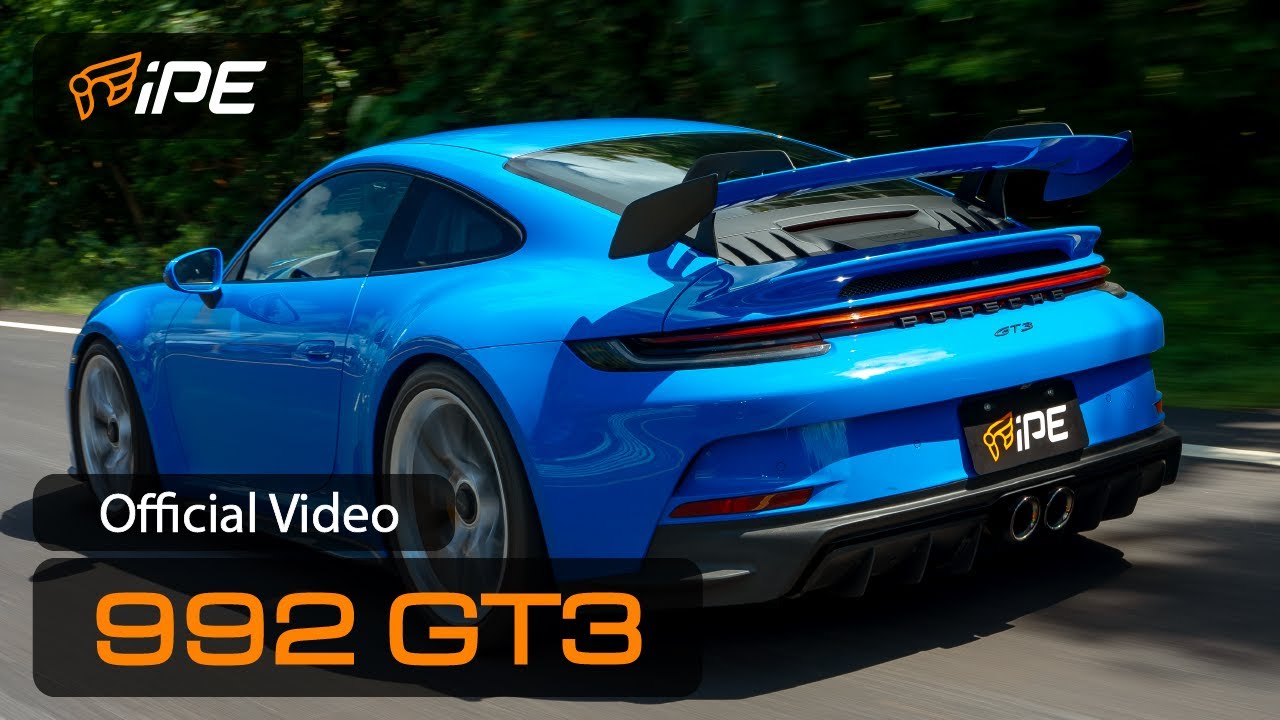 Porsche 992 GT3 iPE Valvetronic Exhaust System (Official Video)