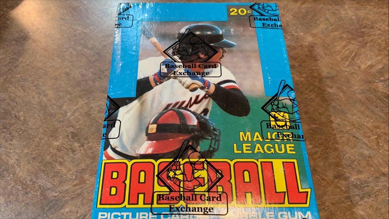 OPENING A $2000 BOX OF 1979 TOPPS BASEBALL CARDS!