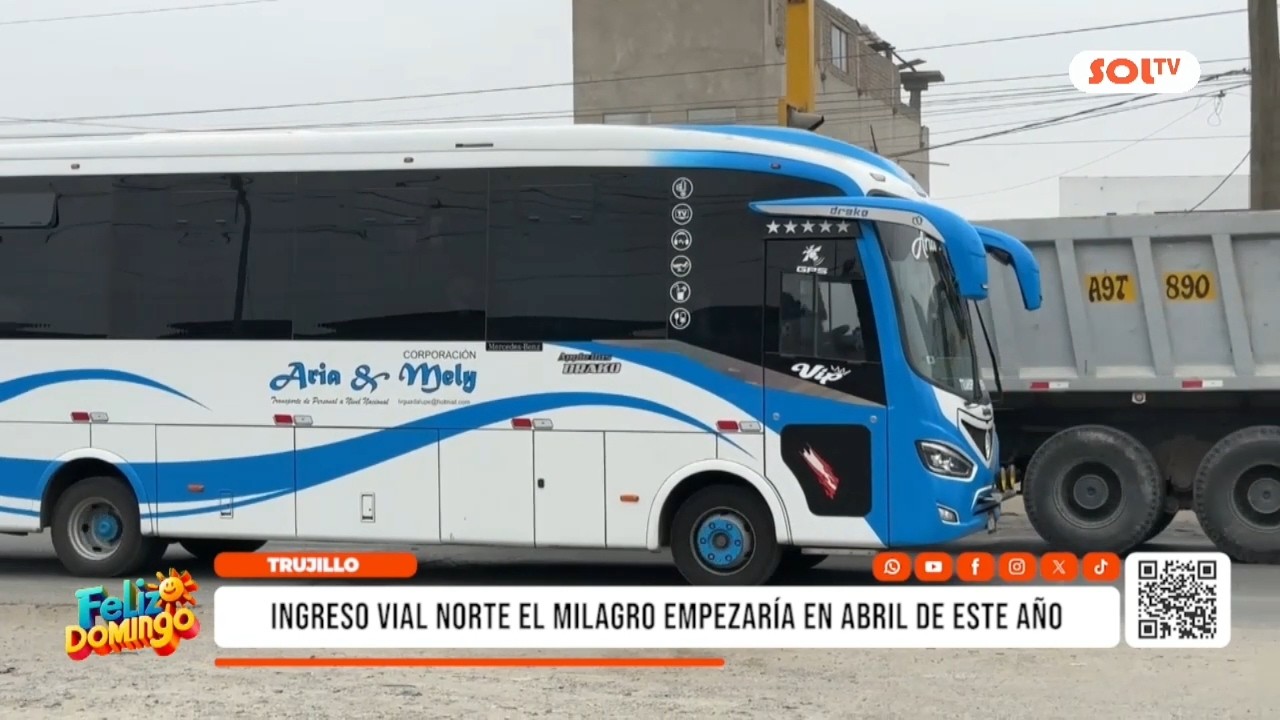 Trujillo: Ingreso vial norte El Milagro iniciaría en abril