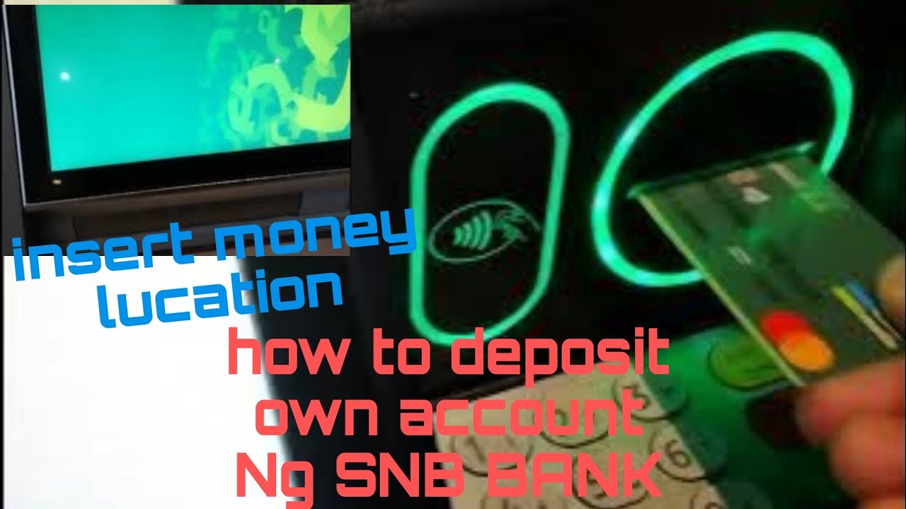 Paano mag deposit sa 🏧 machine Ng SNB Bank!CESARTV