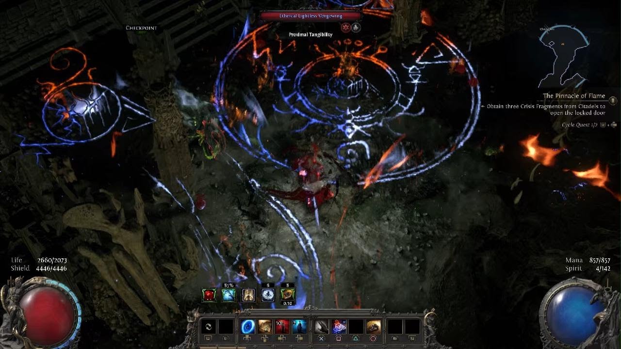 Path of Exile 2 Beta - 0.4 - Tecrod's Gaze drop (~250 DIV atm) - PS5