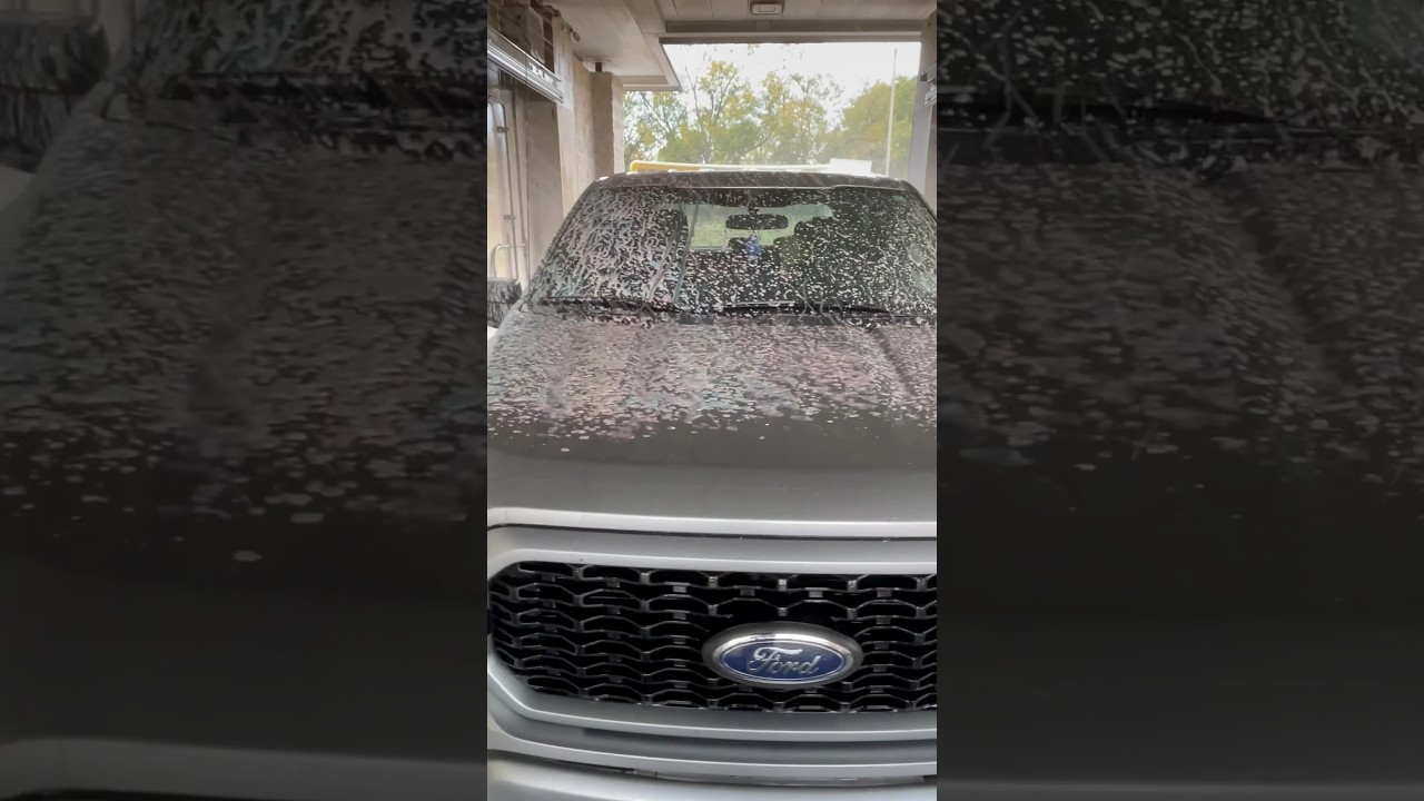 Laser Wash 360 Triple Foam #truck #carcare #satisfying #carmaintenance #car