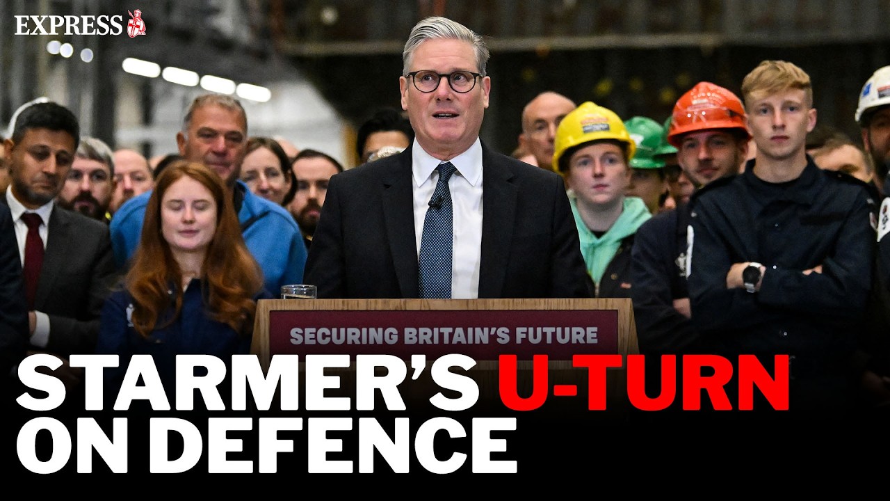 Starmer puts UK on the WAR PATH with 12 new submarines and £15bn for nuclear warheads