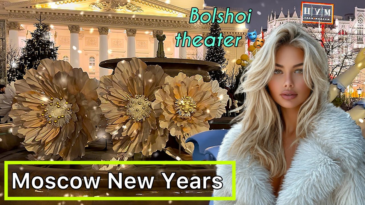 🔴Русские,вы что творите⁉️Иностранцы ошарашены Новогодней Москвой🎄Это так красиво🤩