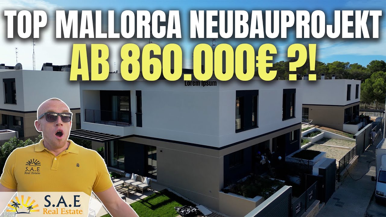 TOP MALLORCA NEUBAUPROJEKT AB 860.000 EURO?!