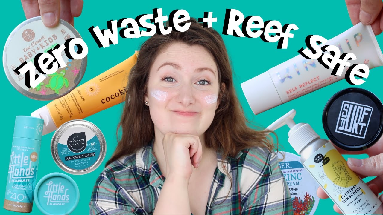 The ULTIMATE Zero Waste Sunscreen Review!! // I tried the BEST Zero Waste Reef Safe Sunscreens