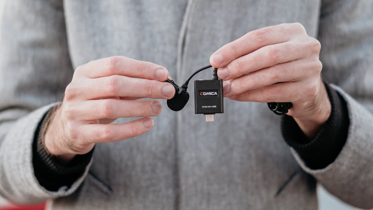 Comica CVM-V01.USB - Петличный USB-микрофон для твоего смартфона!