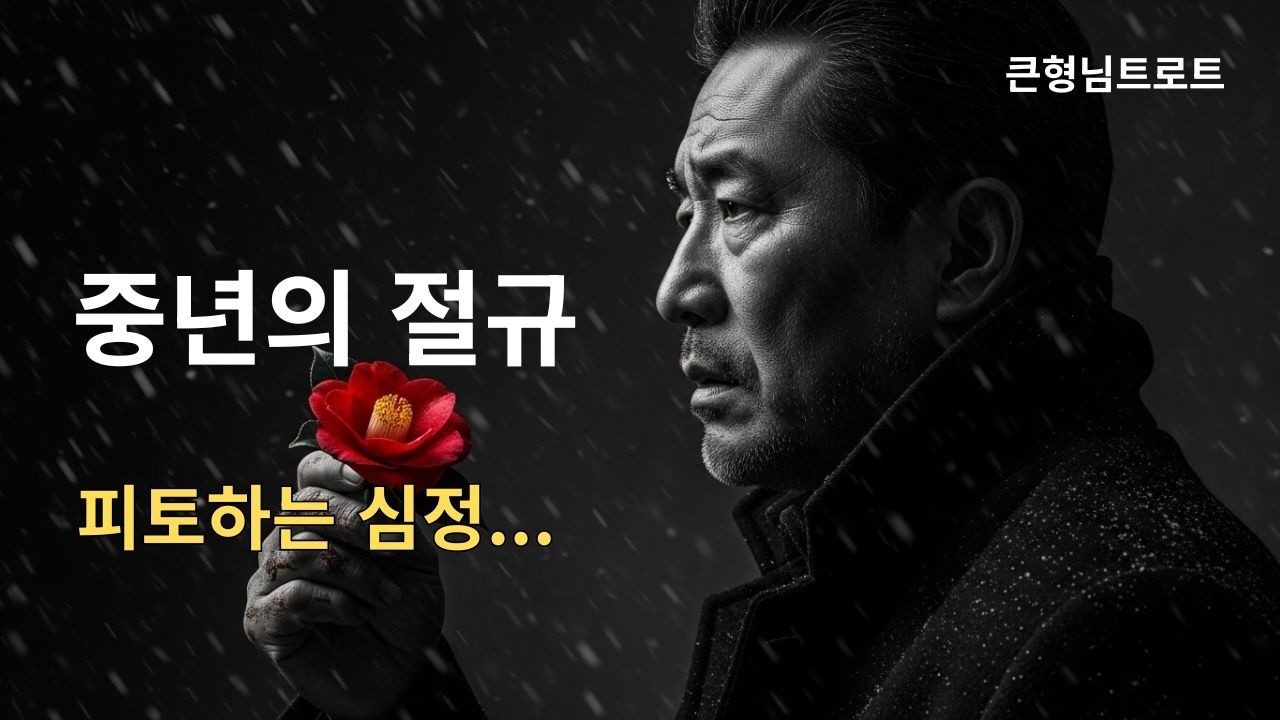 피를 토하듯 쏟아내는... 50대 가장의 '중년의 절규' (눈의 꽃)ㅣ중년트로트