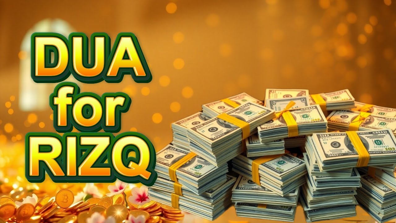 This Powerful DUA Will OPEN THE DOOR OF WEALTH, RIZQ BLESSINGS INSHA ALLAH