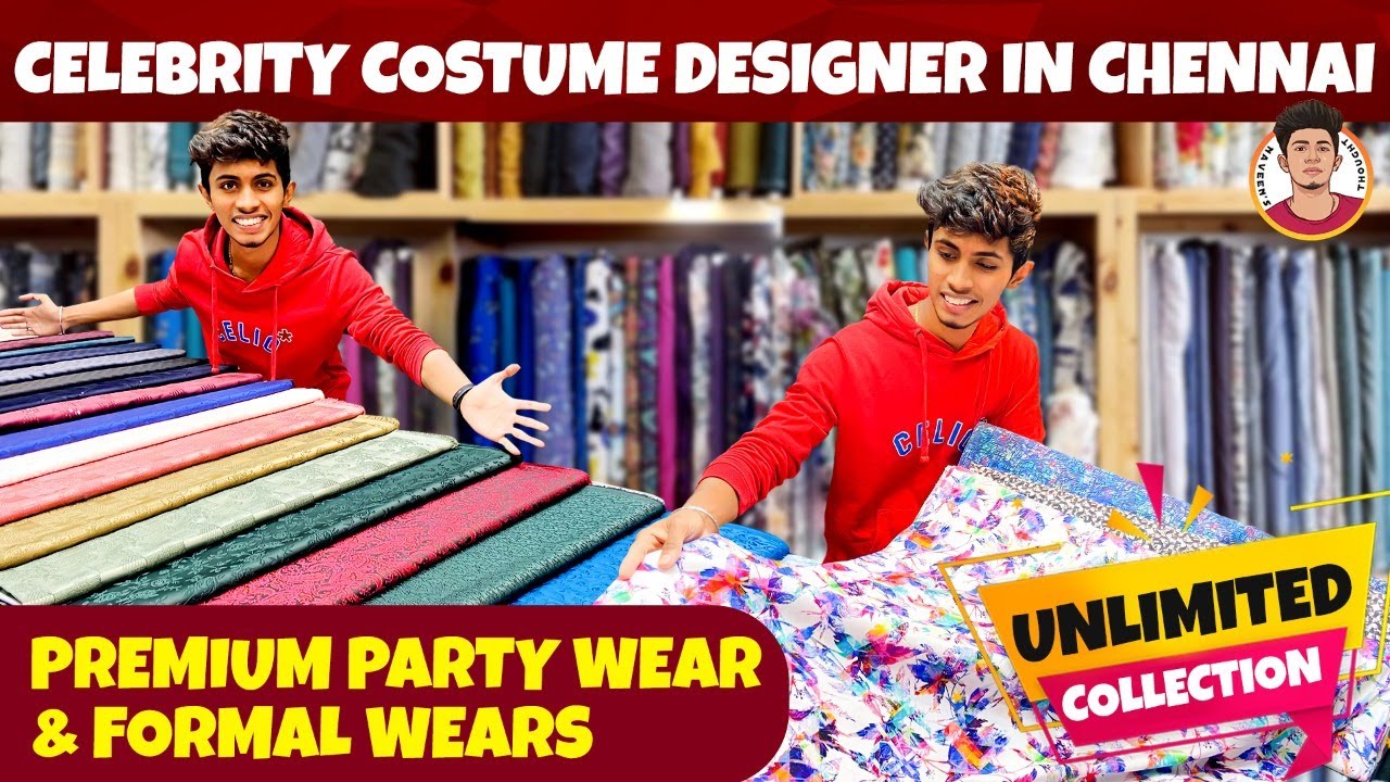Celebrity Costume Designer in Chennai | Premium Party Wear & Formal Wears | Naveen's Thought