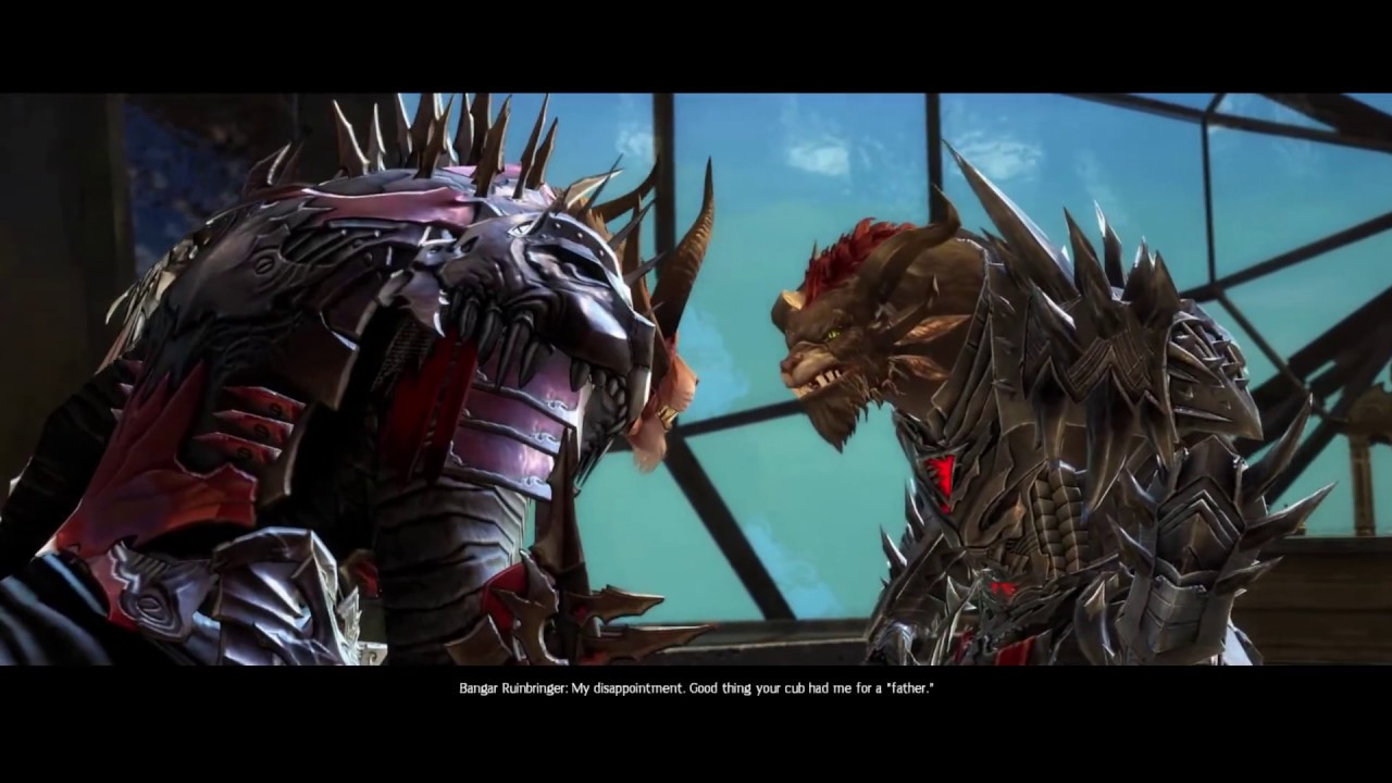 Guild Wars 2 - Bound by Blood - Bangar and Rytlock