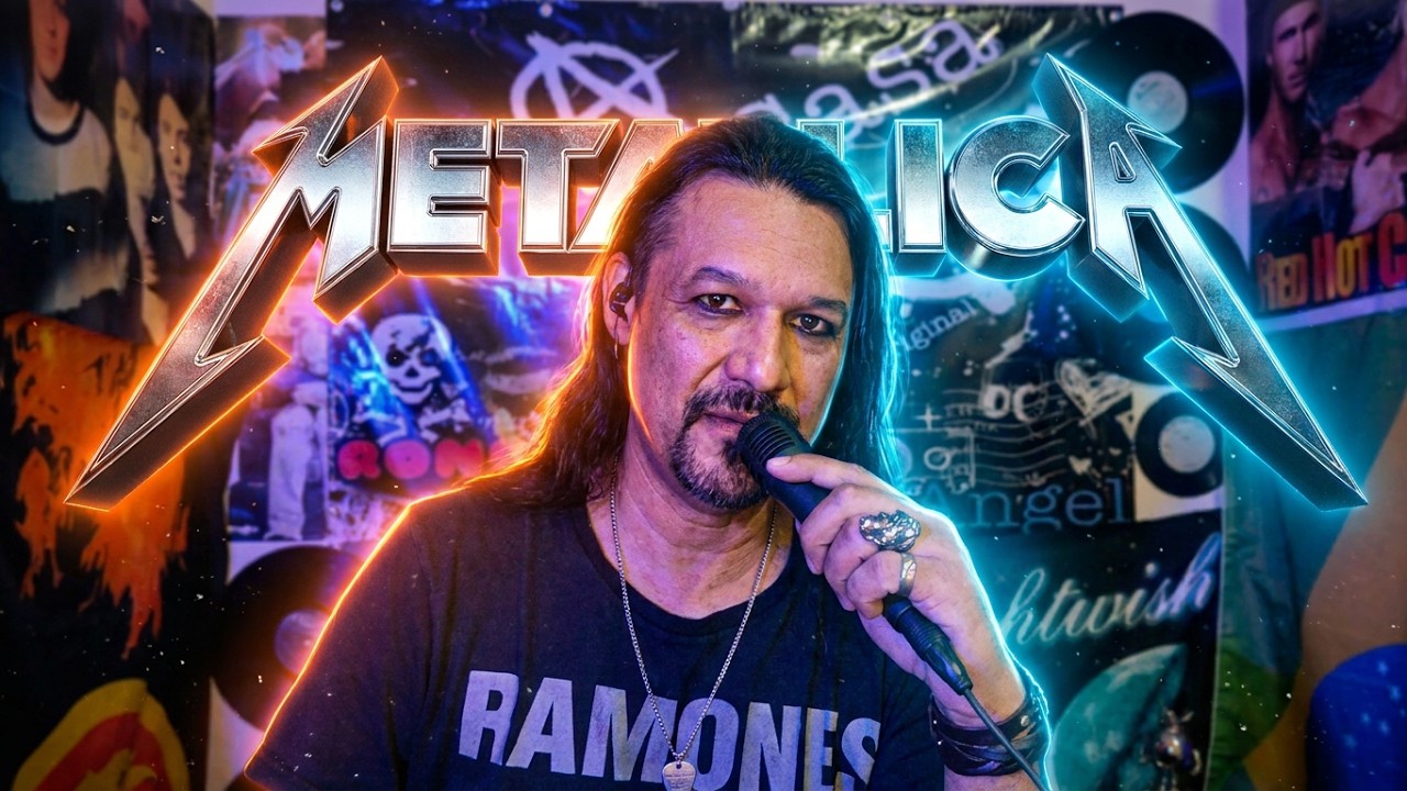 A CASA DO ROCK ESTÁ ABERTA, HOJE FAREMOS UM PEQUENO TRIBUTO A BANDA METALLICA 🤘🏼 #rock