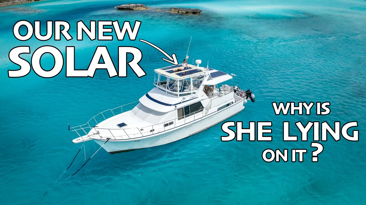 Boat Life with LIMITLESS POWER - BougeRV YUMA 200W CIGS Solar Panels - EP99