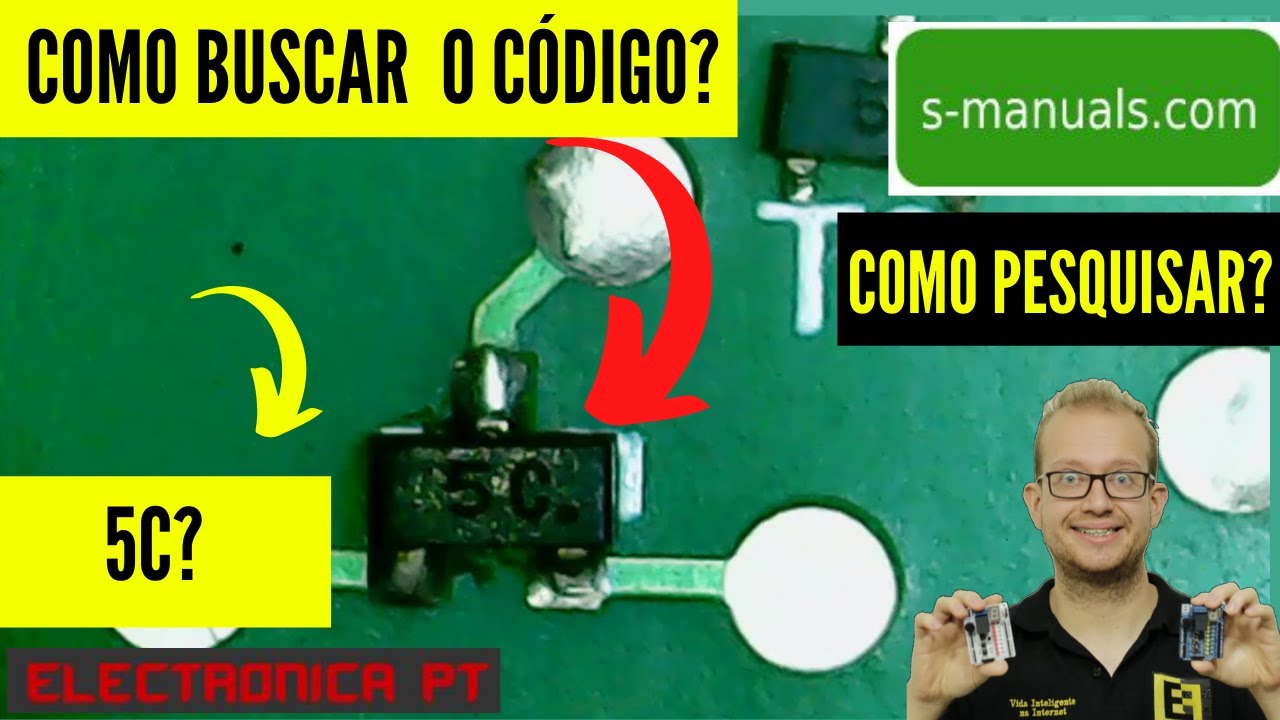 Código de Componentes SMD Desconhecidos - Primeiros Passos Para Buscar o Datasheet-Eletrônica Fácil
