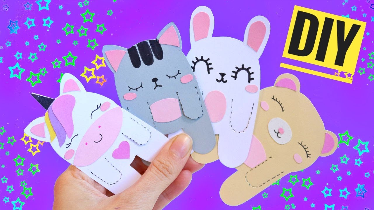 DIY Kawaii BOOKMARKS