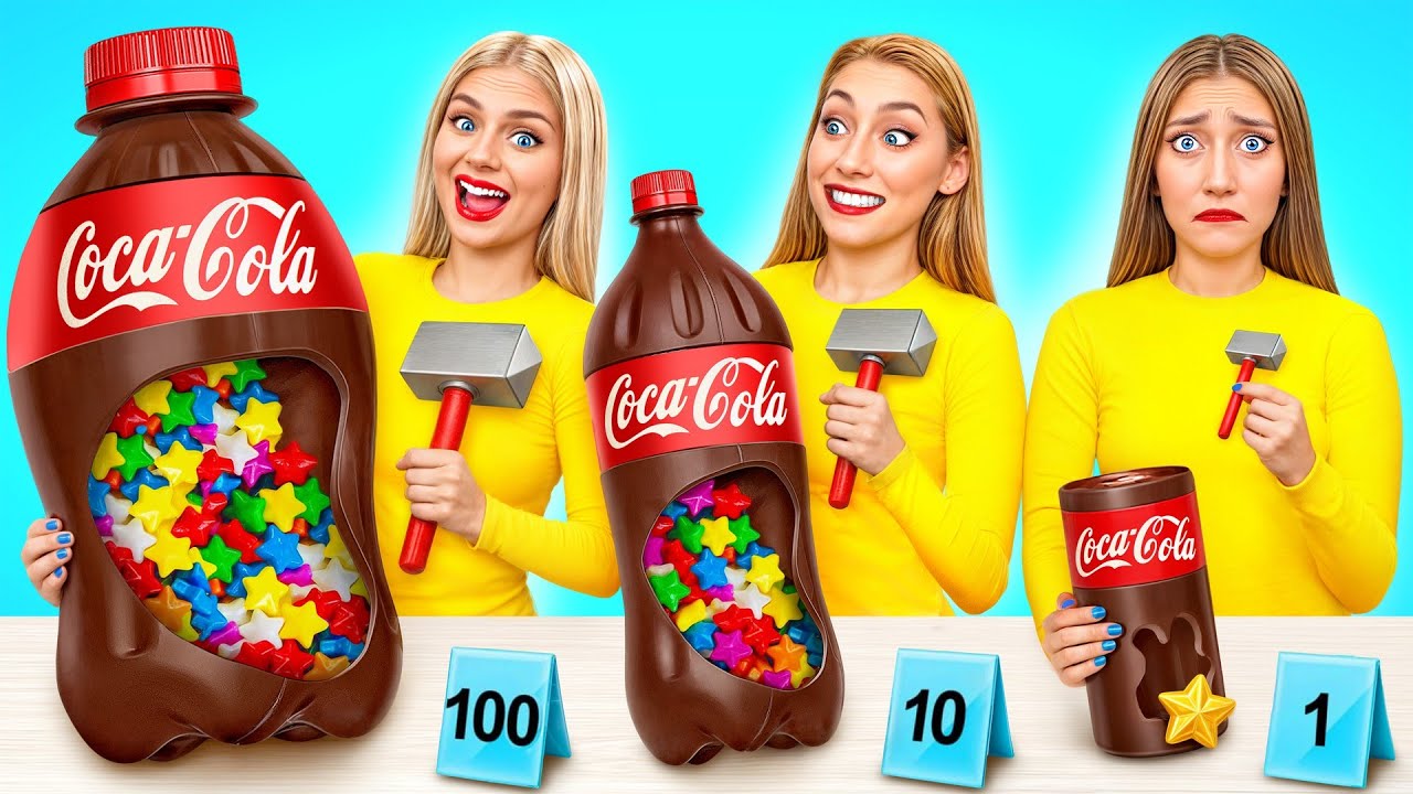 100 Слоев Еды Челлендж | Потрясающие Кухонные Лайфхаки от Choco DO