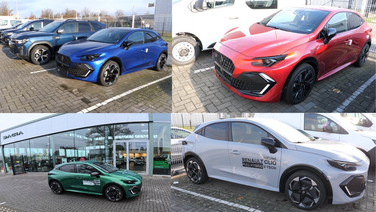 Renault Clio 2026 Which Colour Do You Like The Most? #renault #clio #renaultclio #autos #carreview