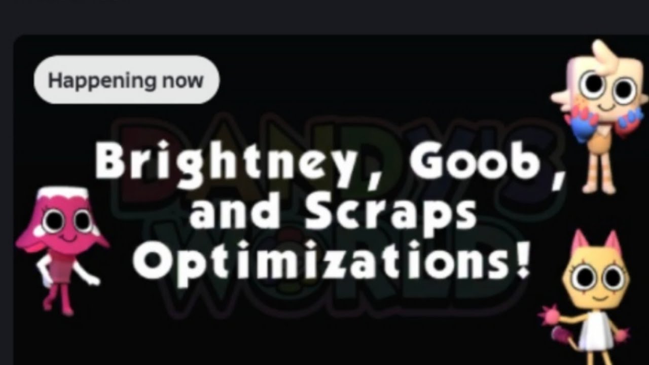 Update final 3 optimizations in dandy world! 