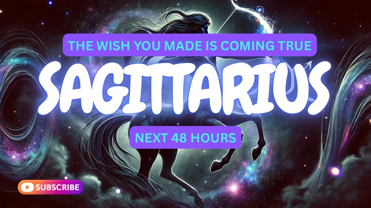 SAGITTARIUS ♐️ NEXT 48 — THIS WELL IS NOT GOING TO RUN DRY 🙌🏽✨ MAKE A WISH ⭐