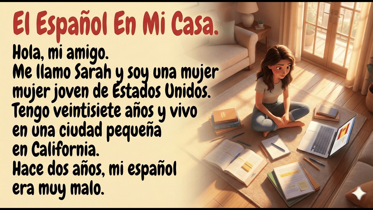 Convertí mi Casa en un Profesor de Español | Slow Spanish (B1)