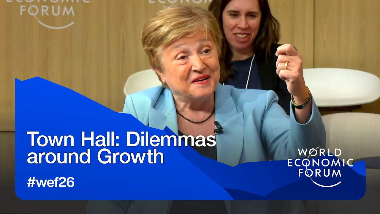 Town Hall: Dilemmas around Growth | World Economic Forum Annual Meeting 2026