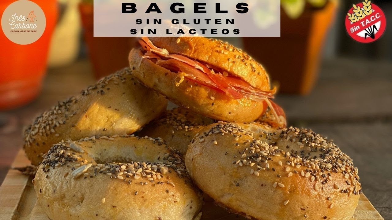 Bagels Sin Gluten y sin Lácteos