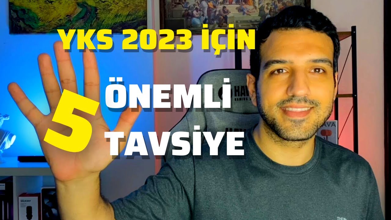 YKS 2023 için 5 Önemli Tavsiye I Eskilerin Hatası Neydi? I #yaşarhoca #mathman