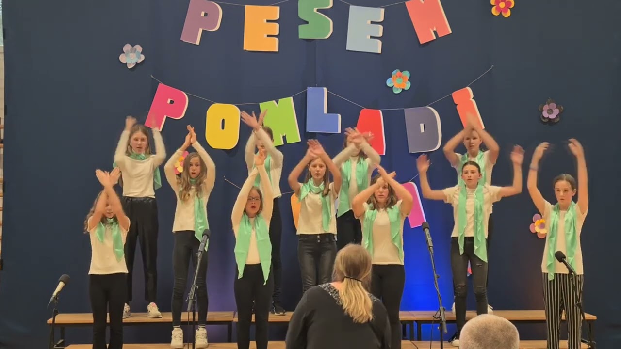 SING, SING - Jerry Estes  MLADINSKA VOKALNA SKUPINA OŠ MEDVODE Območna revija JSKD Ljubljana okolica