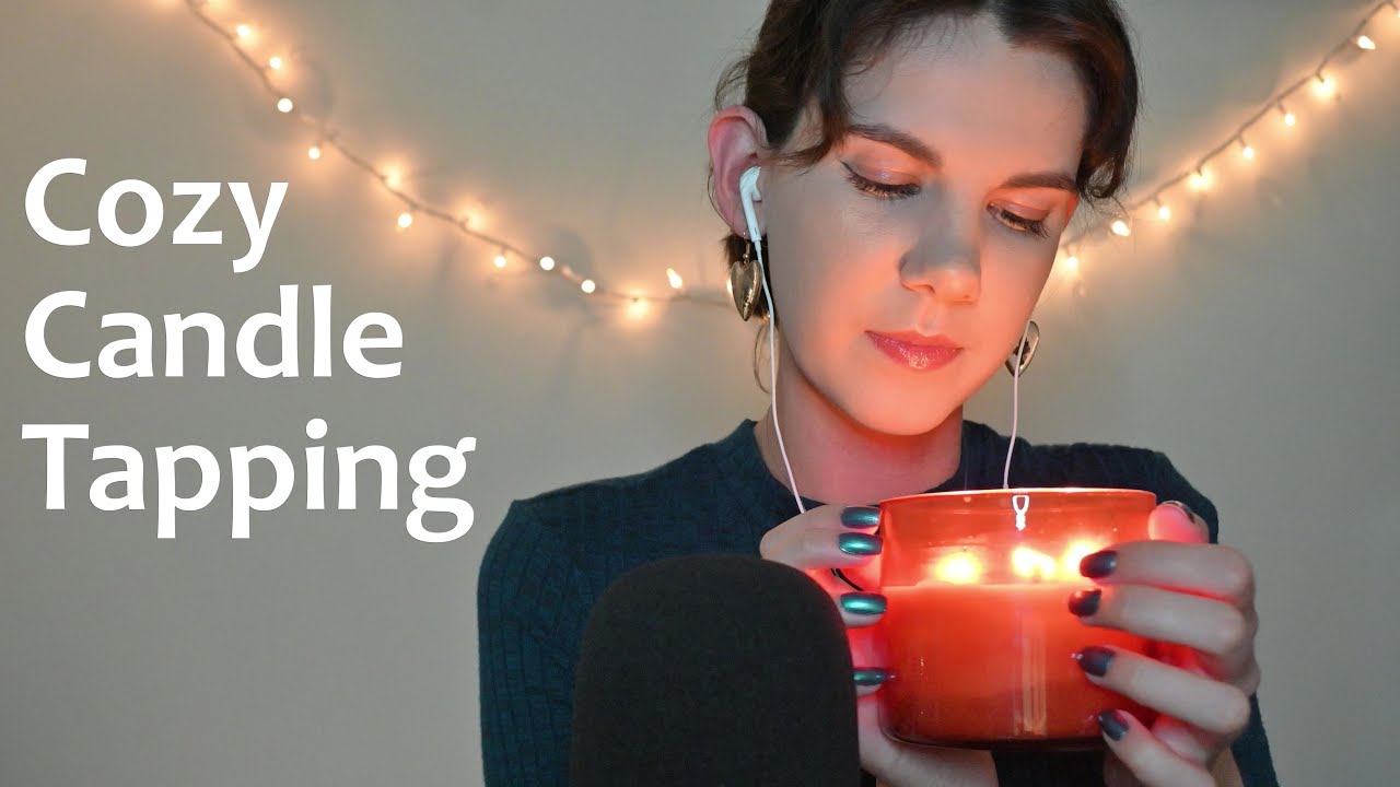 ASMR Cozy Candle Tapping for a Cozy Sleep | Tapping, Whispers