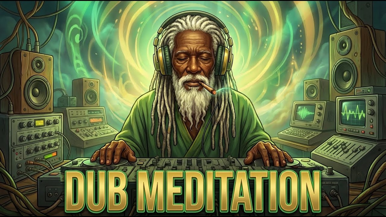 SLOW REGGAE DUB Hypnotic Bass Vibration for Focus and Calm