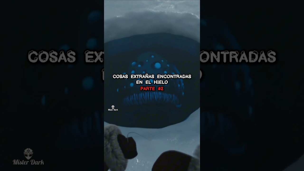 &iquest;Qu&eacute; es eso? 💀 #cosasextra&ntilde;as #datospertubadores #cosasquenosabias #misterio #antartida #Misterdark
