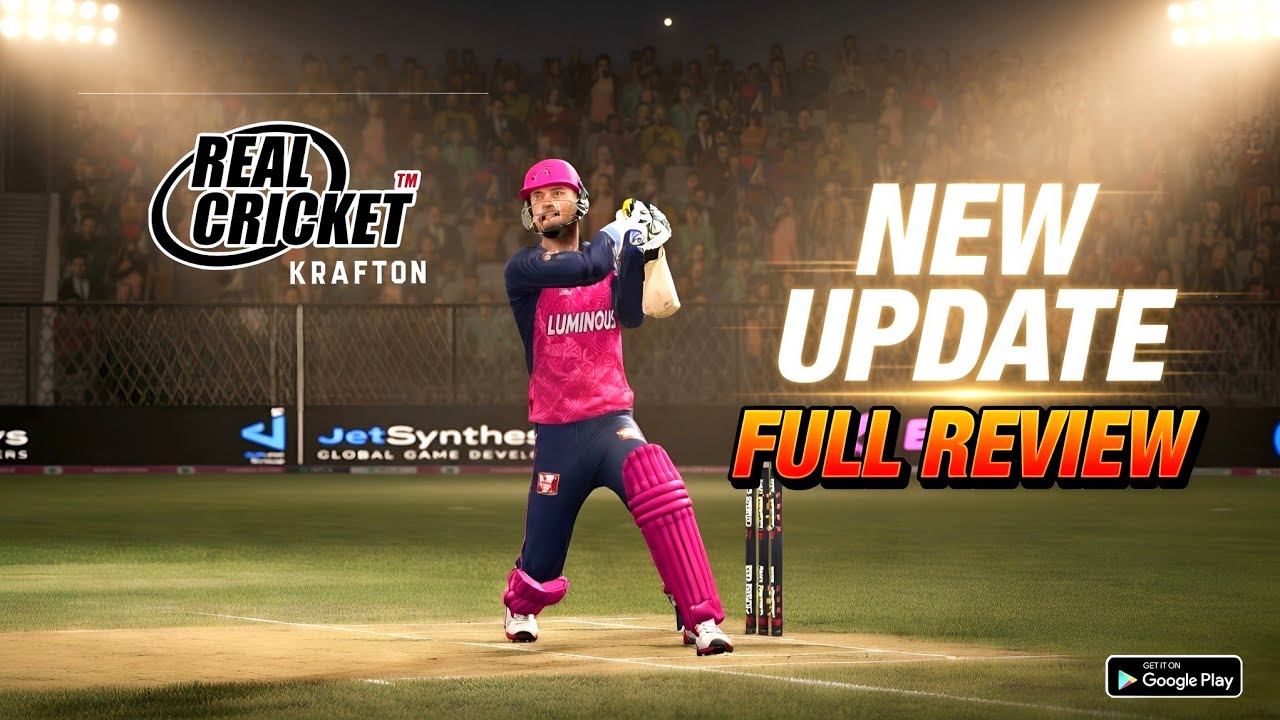 Новое обновление Real Cricket&trade; 🔥 Полный обзор....#realcricket