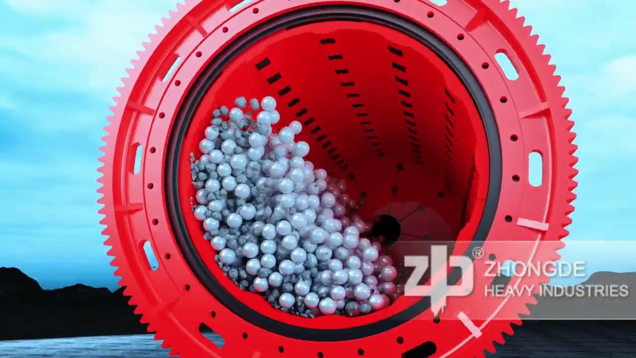 High-Efficiency Ball Mill Ore Grinding Mill#ballmill #mining #grindingmill #miningmachinery