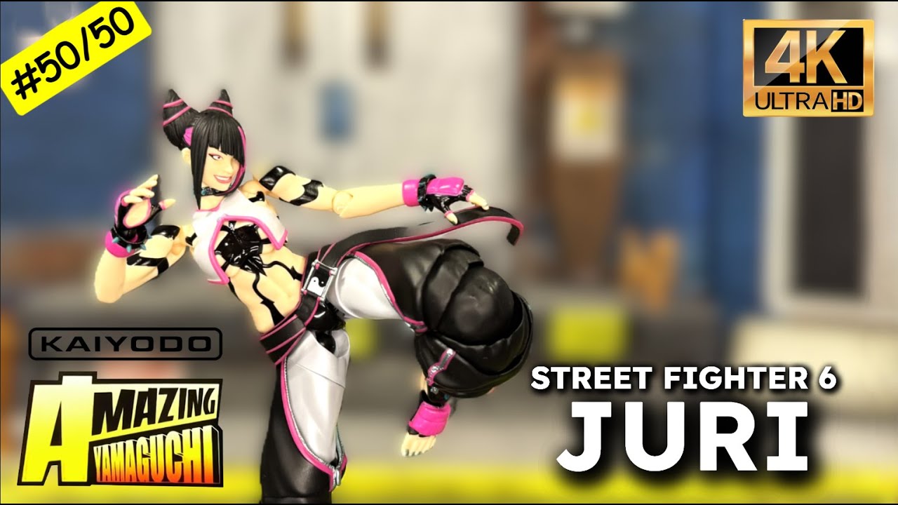 Удивительная фигурка Yamaguchi Juri Street Fighter 6 версии 1/12 #фигурка #распаковка #обзор #jur...