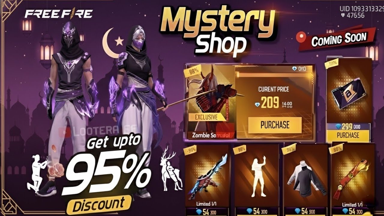 Ramadan Mystery Shop Event 🤯💥| Next Universal Ring Event | Free Fire New Event |  Ff New Event