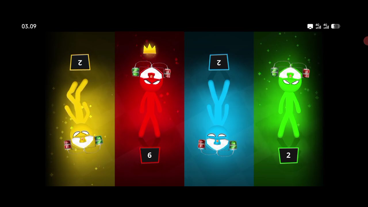Stickman Party - Gameplay Walkthrough Part 5 Stickman Party Mini Games Non Stop Fun (Android,ios)