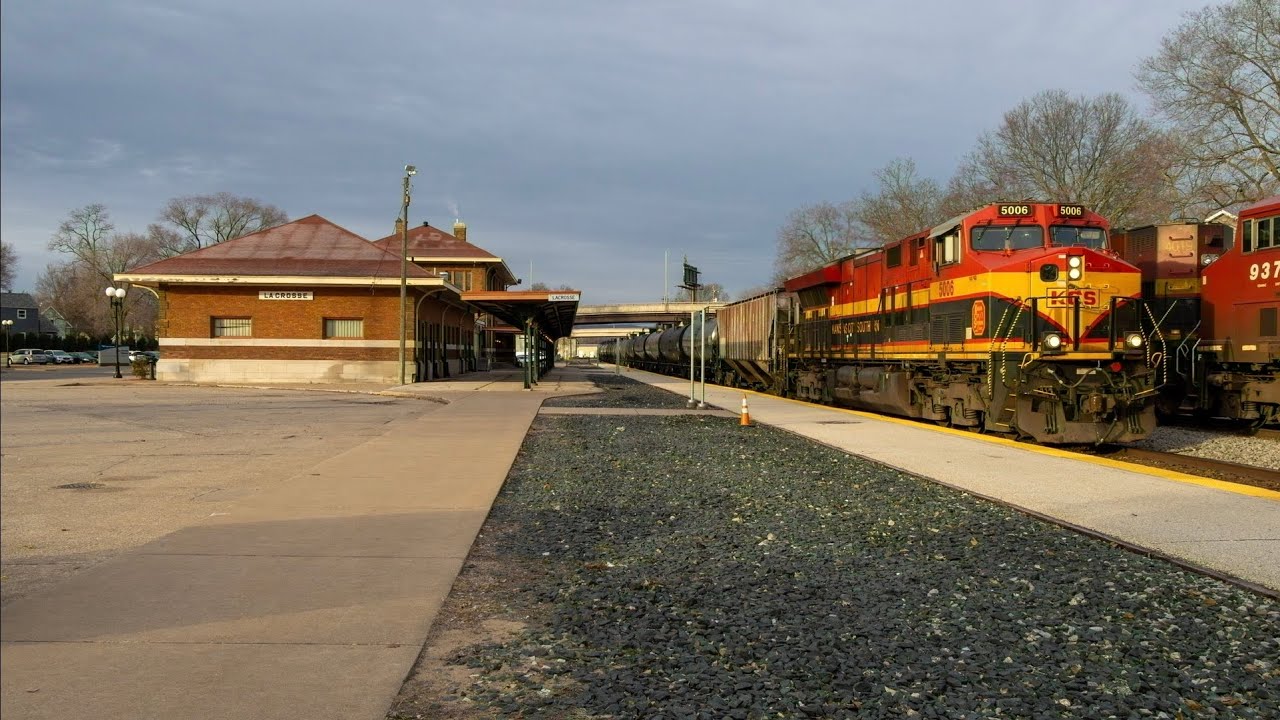 Trains on the CPKC River & BNSF St Croix Subs featuring BNSFs Town Job Northstar Move & UP LTA42