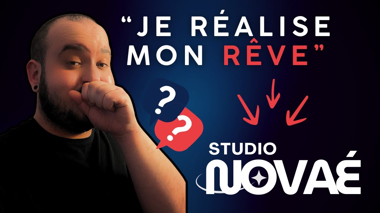 JE RÉALISE MON RÊVE 🎬 (et ça s’appelle Studio Novaé)